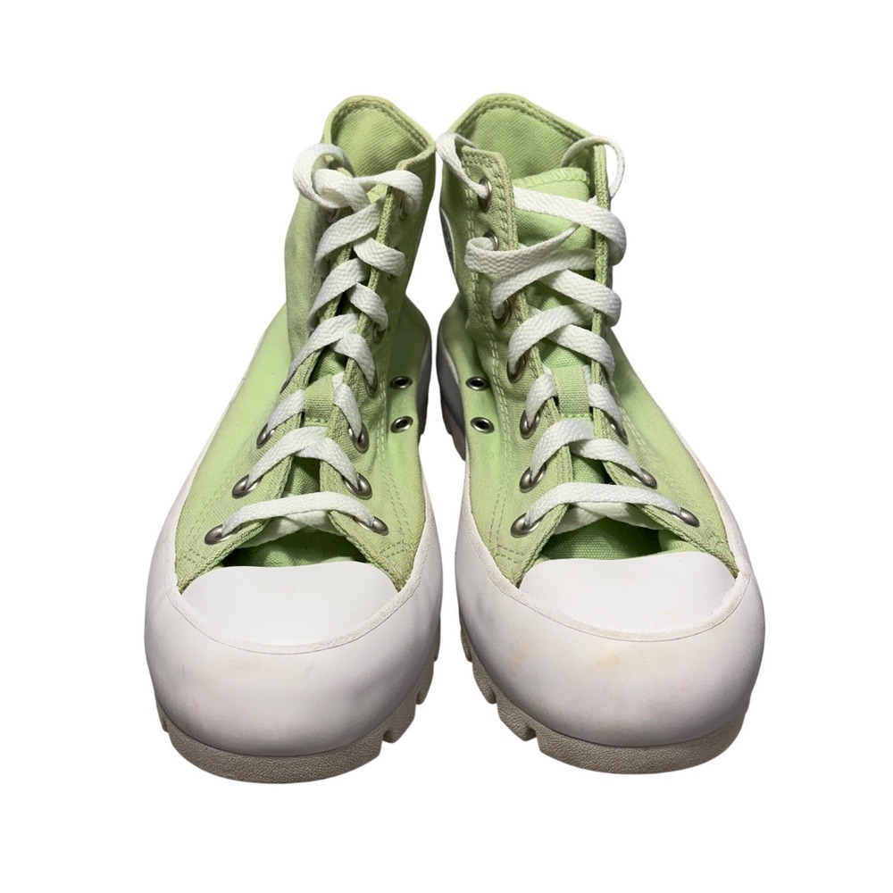 Converse Chuck Taylor All Star Lugged 2.0 High Platform Sneakers Green Womens 6 - Picture 3 of 10